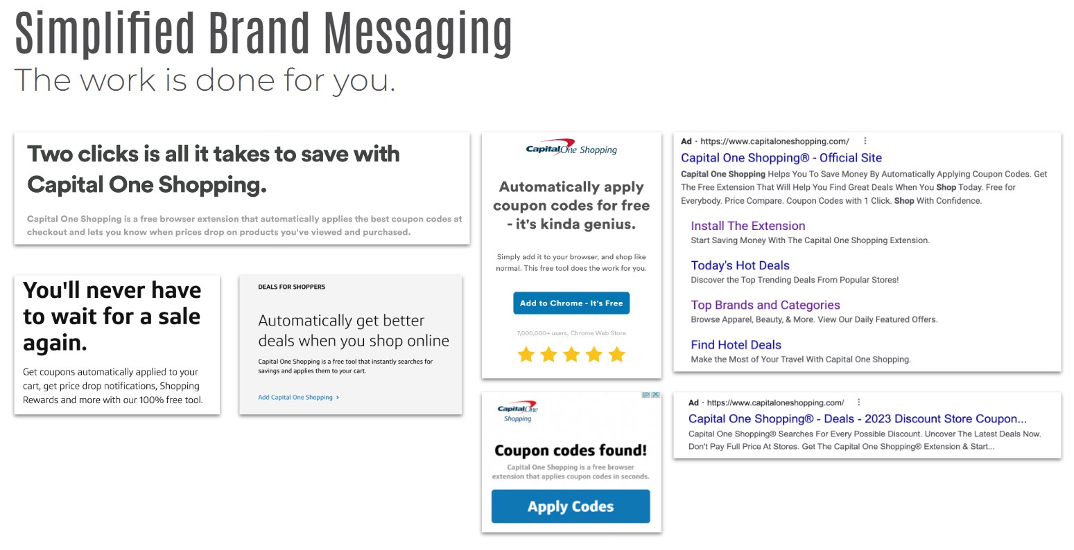 CapOneShopping-simplifiedbrandmessaging