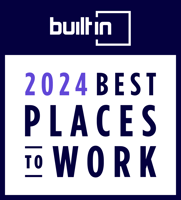 BuiltIn 2024 Best Places to Work Logo