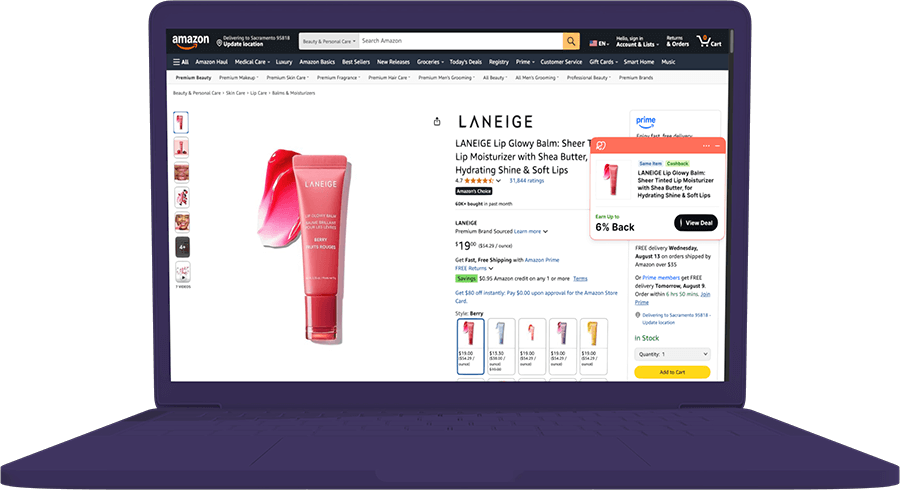 Sephora-Conquesting-Alert-on-Amazon