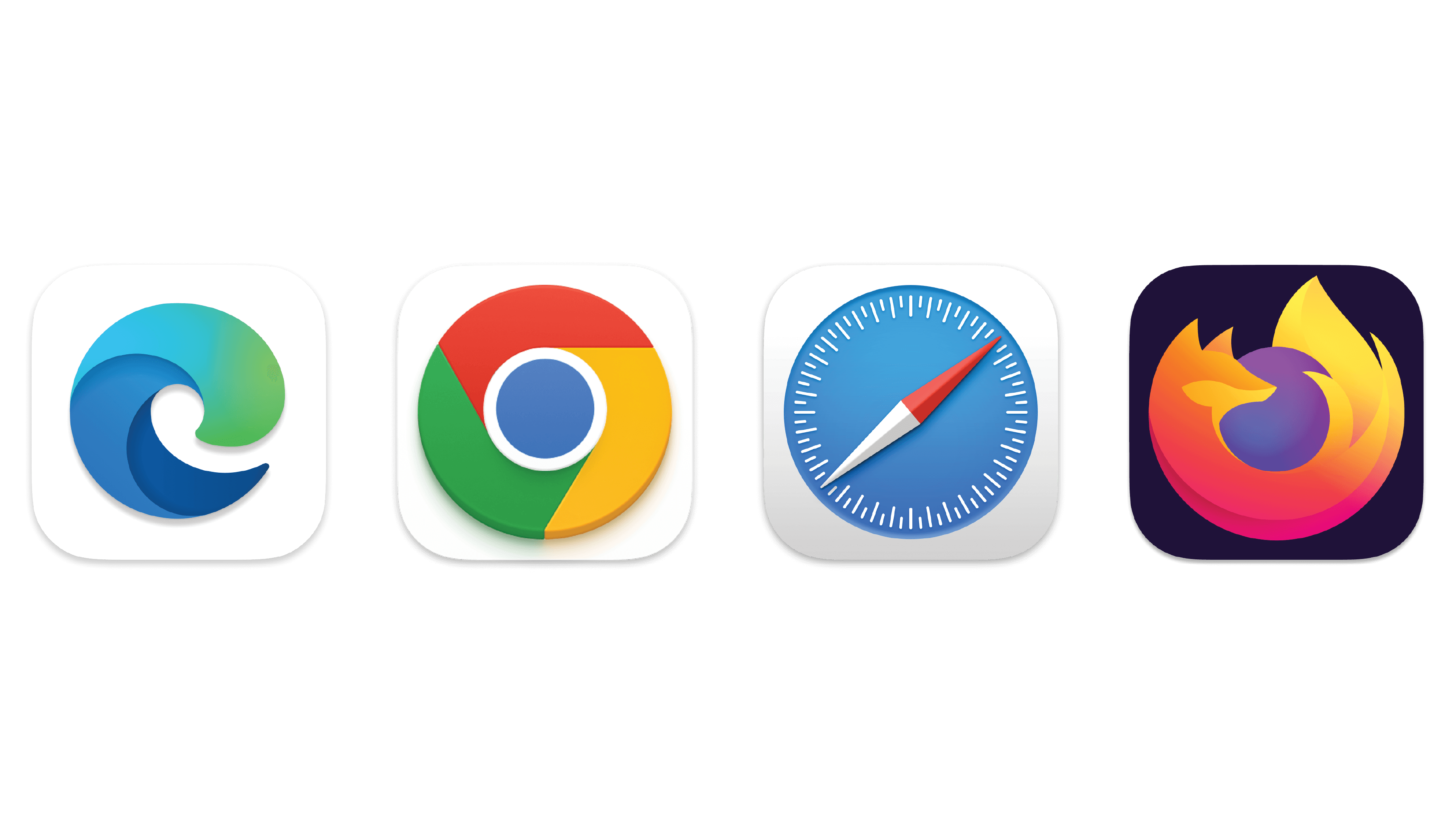 Turnkey_Browser_Extensions-For_Every_Major_Browser app icons from left to right Microsoft Edge, Chrome, Safari, and Firefox