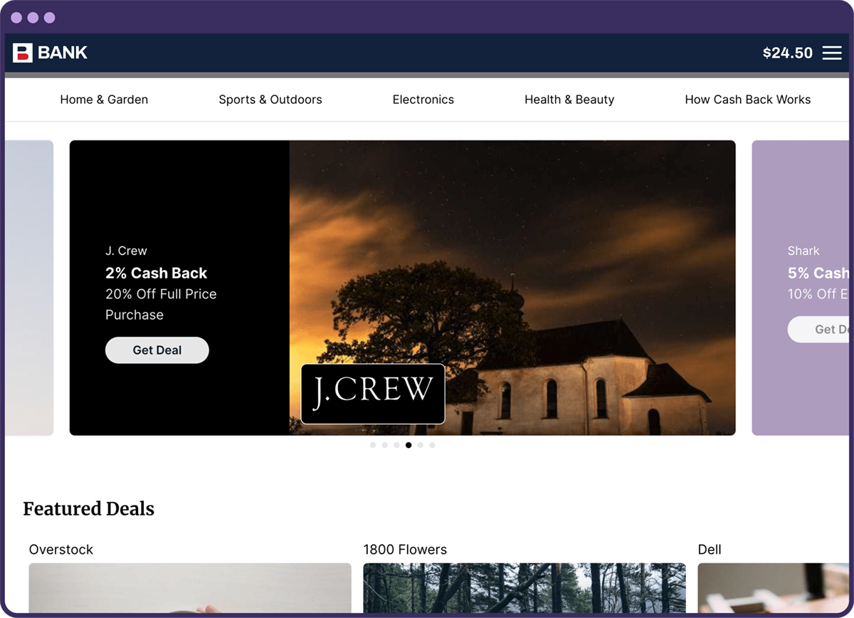 shopping portal screenshot