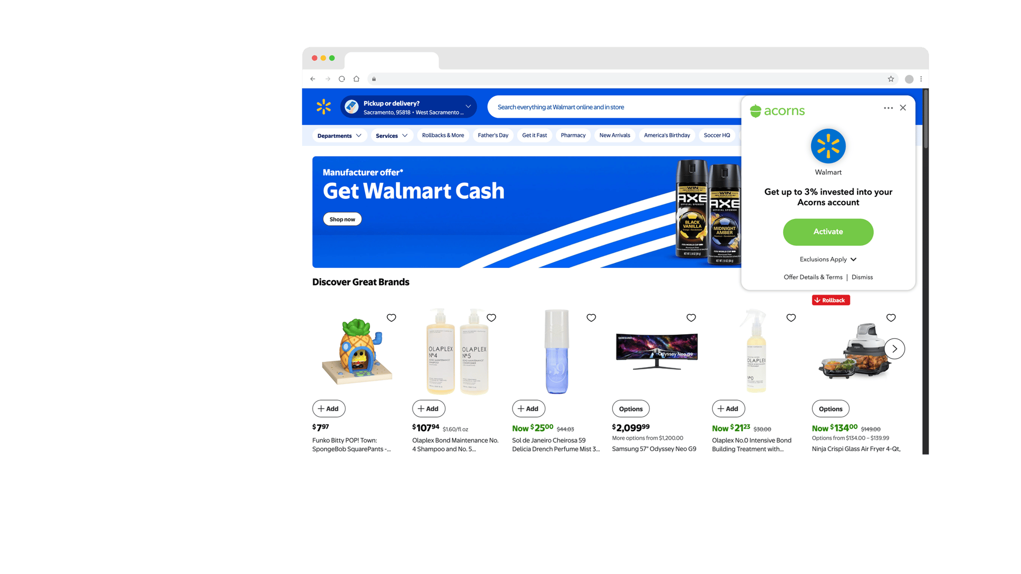 walmart desktop screen