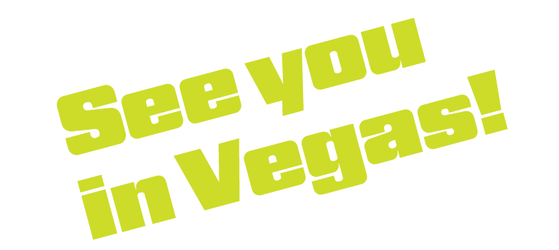 Light yellow green blocky geometric text that says 
