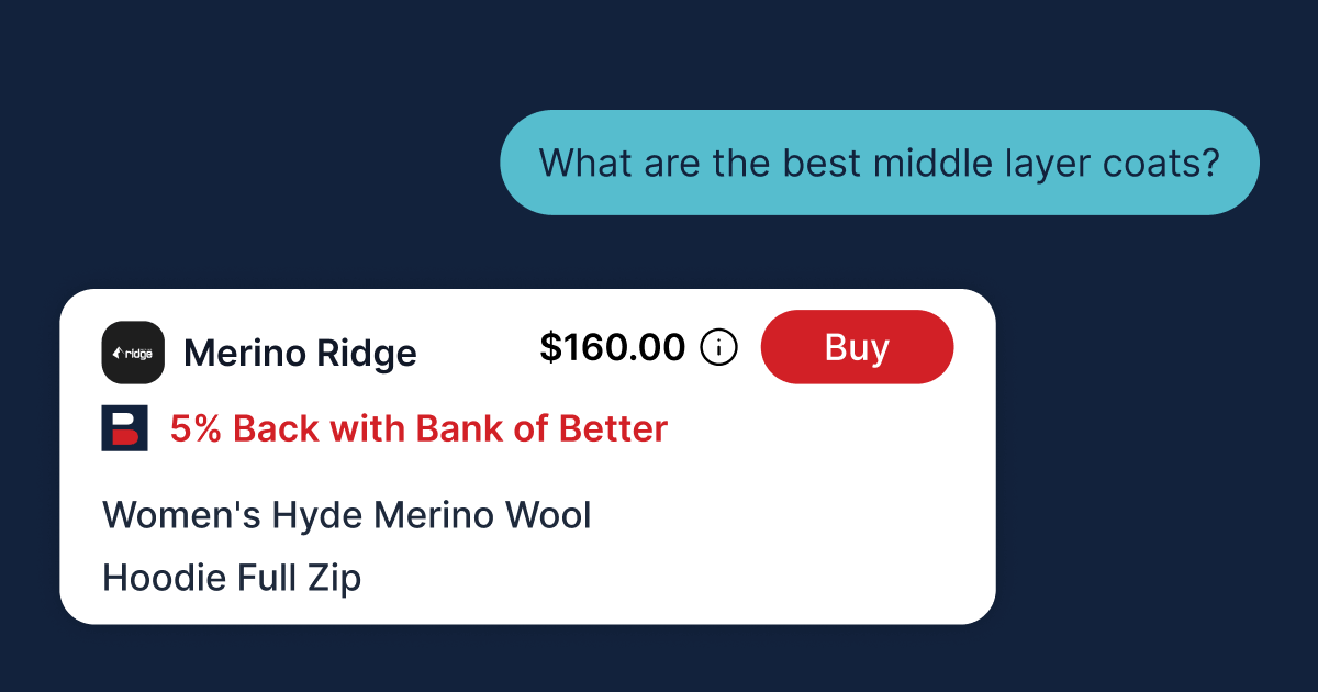 Rewards on AI assisted shopping